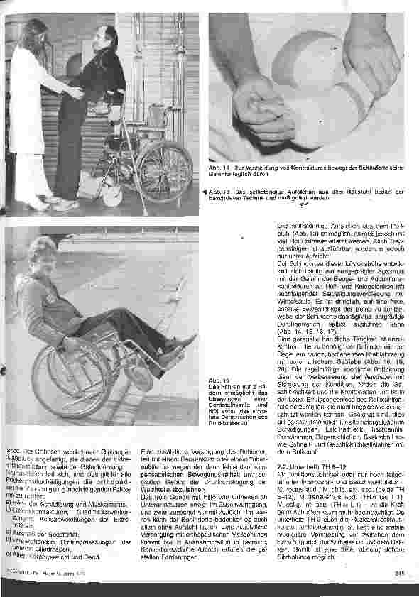 Vorschauseite 5: Die Rehabilitation traumatischer Querschnittgelähmter 5. Folge: Behandlungsziele der Rehabilitation