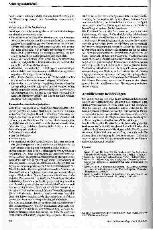 Vorschauseite 5: Sarkoidose