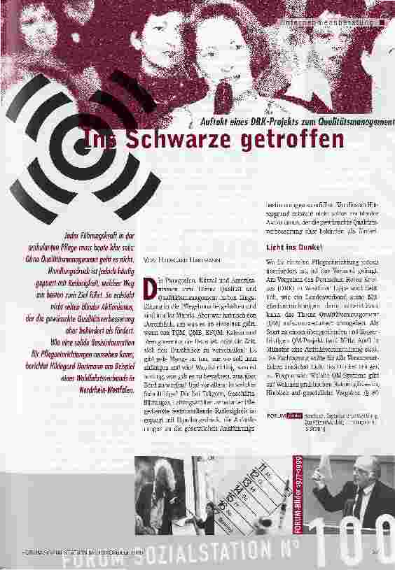 Vorschauseite 1: Ins Schwarze getroffen