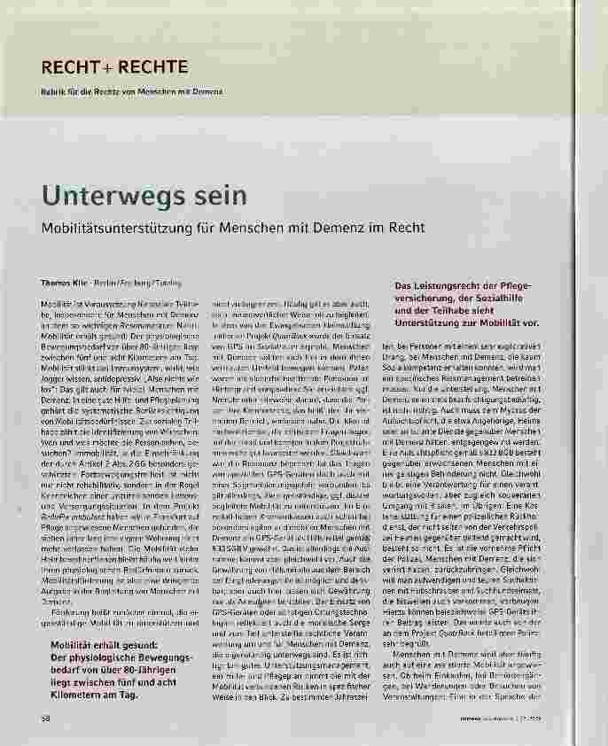 Vorschauseite 1: Unterwegs sein