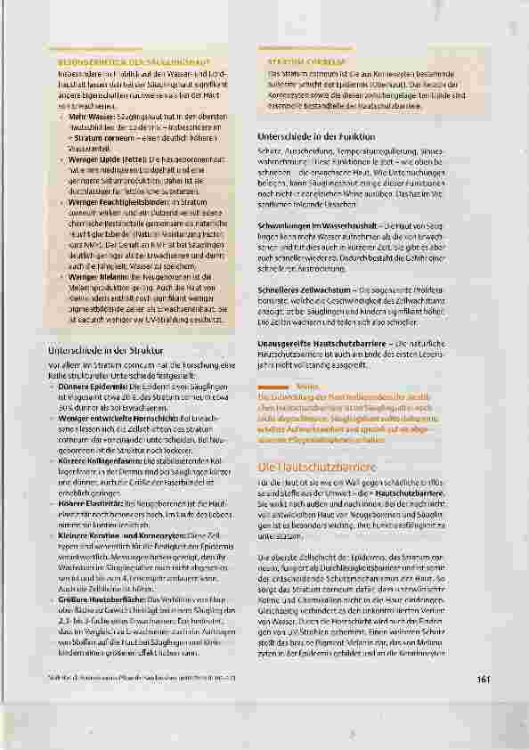 Vorschauseite 2: Evidenzbasierte Pflege der Säuglingshaut