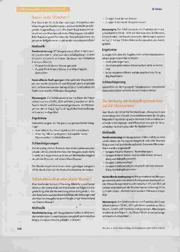 Vorschauseite 5: Evidenzbasierte Pflege der Säuglingshaut