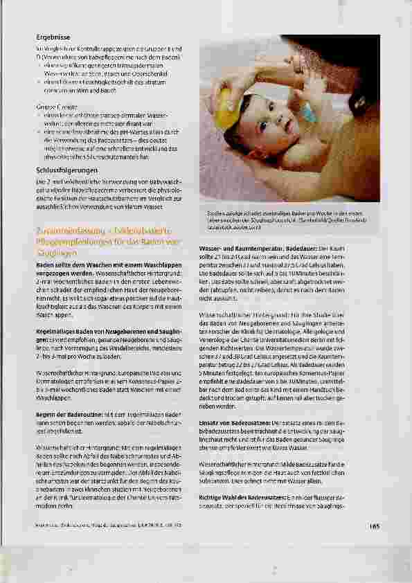 Vorschauseite 6: Evidenzbasierte Pflege der Säuglingshaut