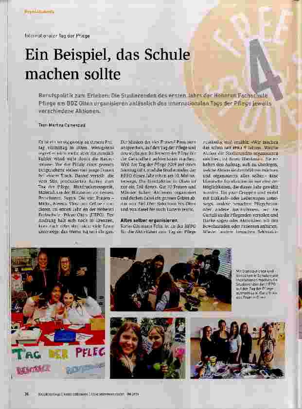 Vorschauseite 1: Ein Beispiel, das Schule machen sollte