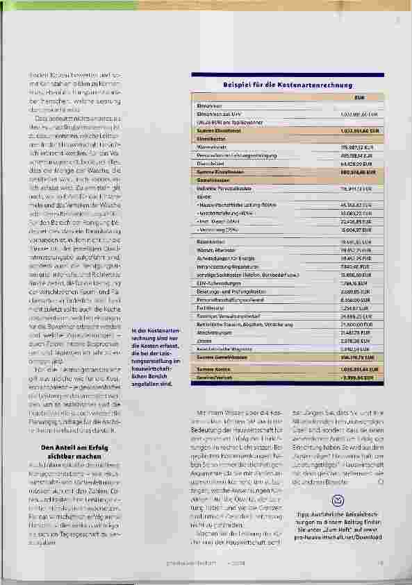 Vorschauseite 4: Vom Kostenträger zum Leistungsträger