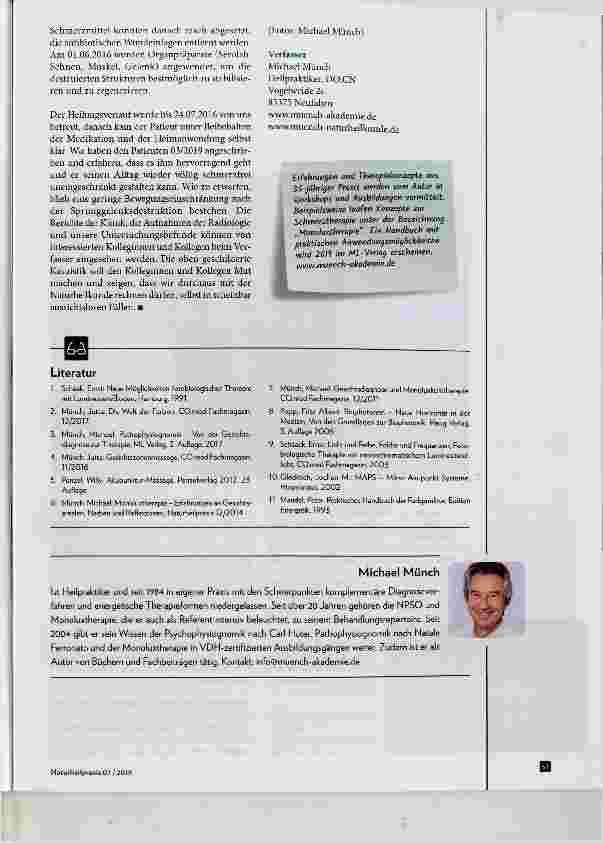 Vorschauseite 3: Wundbehandlung in der Schmerztherapie