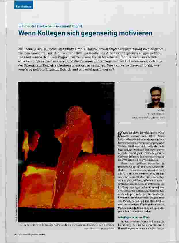 Vorschauseite 1: Wenn Kollegen sich gegenseitig motivieren