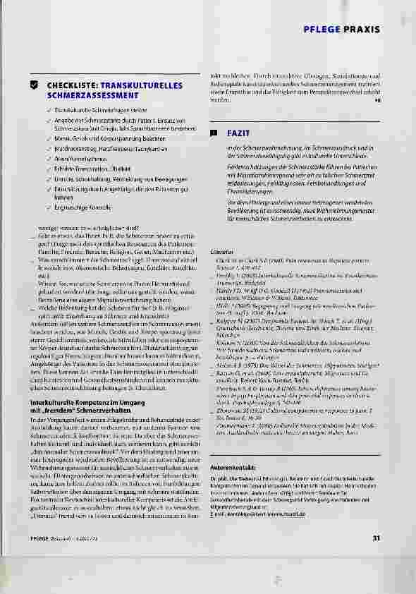 Vorschauseite 4: „Hart im Nehmen oder „überall Schmerz