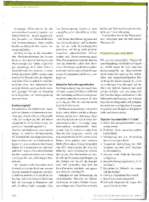 Vorschauseite 2: Physiotherapie mit Zappelphilippen
