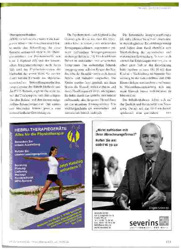 Vorschauseite 3: Physiotherapie mit Zappelphilippen