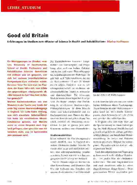 Vorschauseite 1: Good old Britain