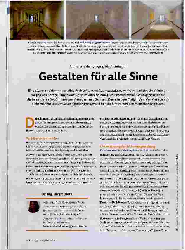 Vorschauseite 1: Gestalten für alle Sinne