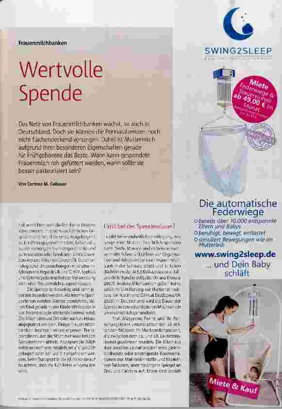 Vorschauseite 2: Wertvolle Spende