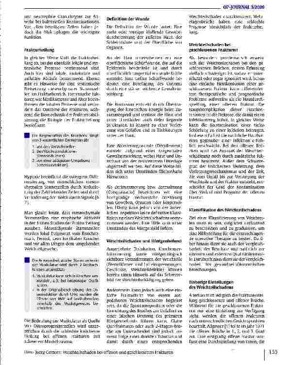 Vorschauseite 2: Weichteilschaden bei offenen und geschlossenen Frakturen