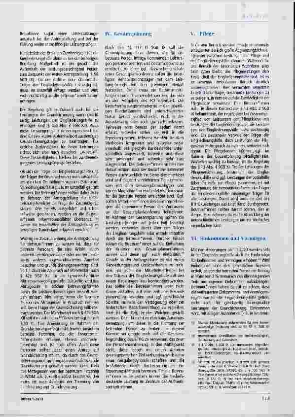 Vorschauseite 3: Auswirkung der BTHG-Reform auf die rechtliche Betreuung