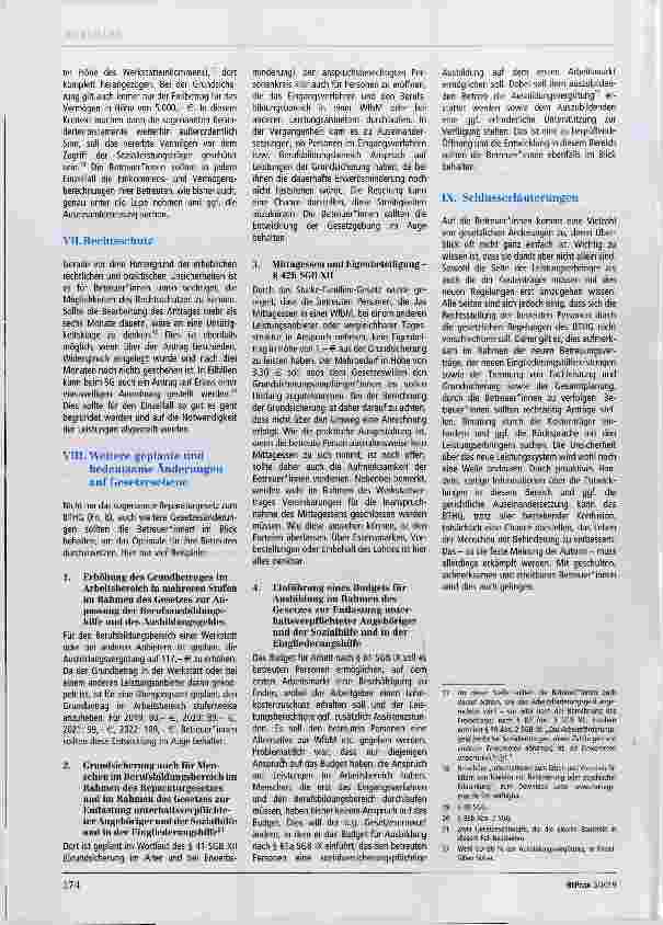 Vorschauseite 4: Auswirkung der BTHG-Reform auf die rechtliche Betreuung