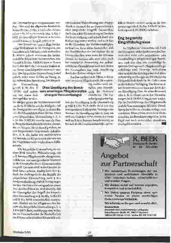 Vorschauseite 4: Pflegekontrollen der Heimaufsicht