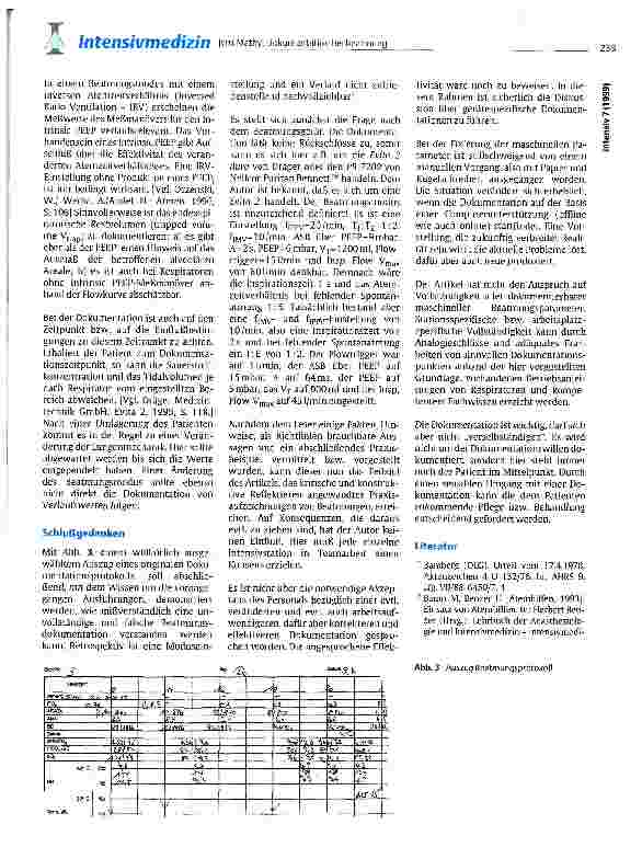 Vorschauseite 6: Dokumentation bei Beatmung