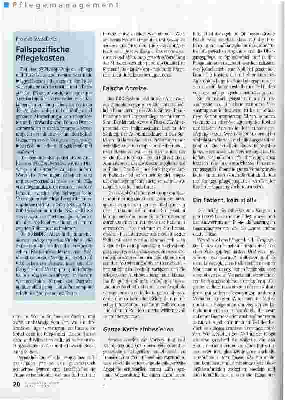Vorschauseite 2: Sind die Fallpauschalen an allem schuld?