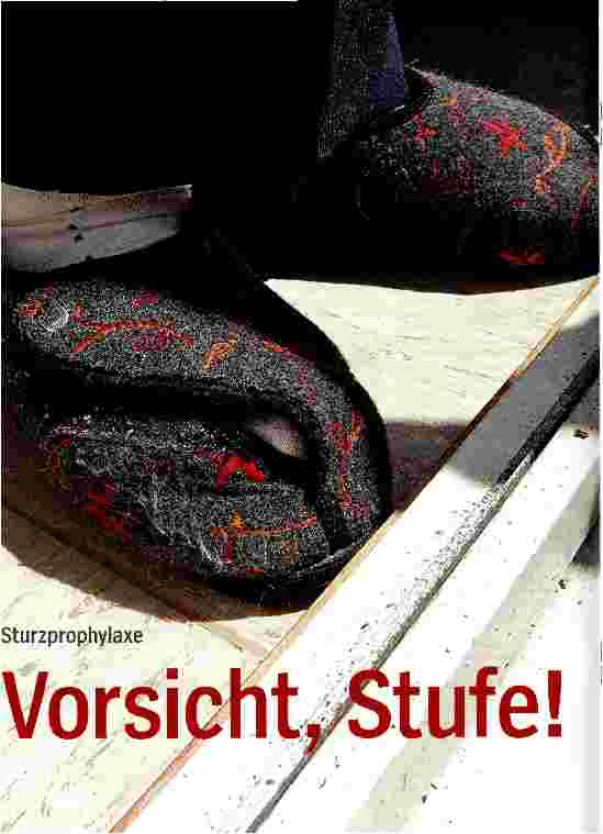 Vorschauseite 1: Vorsicht, Stufe!