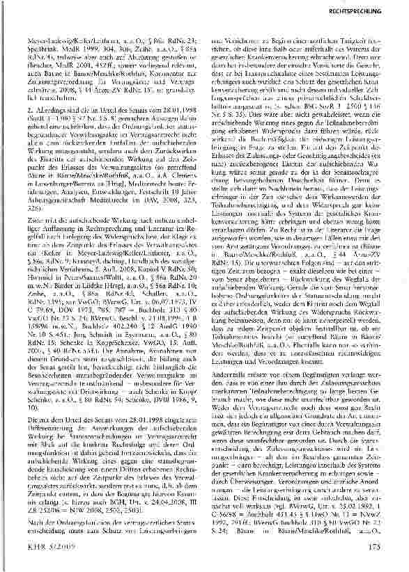 Vorschauseite 4: Die aufschiebende Wirkung statusbegründender Entscheidungen bei Drittanfechtung