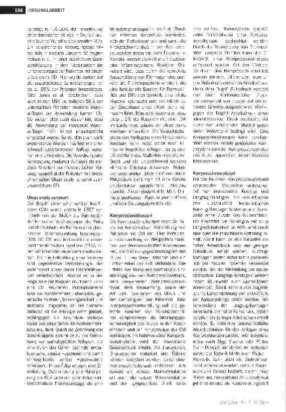 Vorschauseite 5: Resultate einer Befragung über die Durchführung einer Kompressionstherapie und Behandlung mit moderner feuchter Wundtherapie bei 45.975 Patienten mit einem chronischen Ulcus cruris
