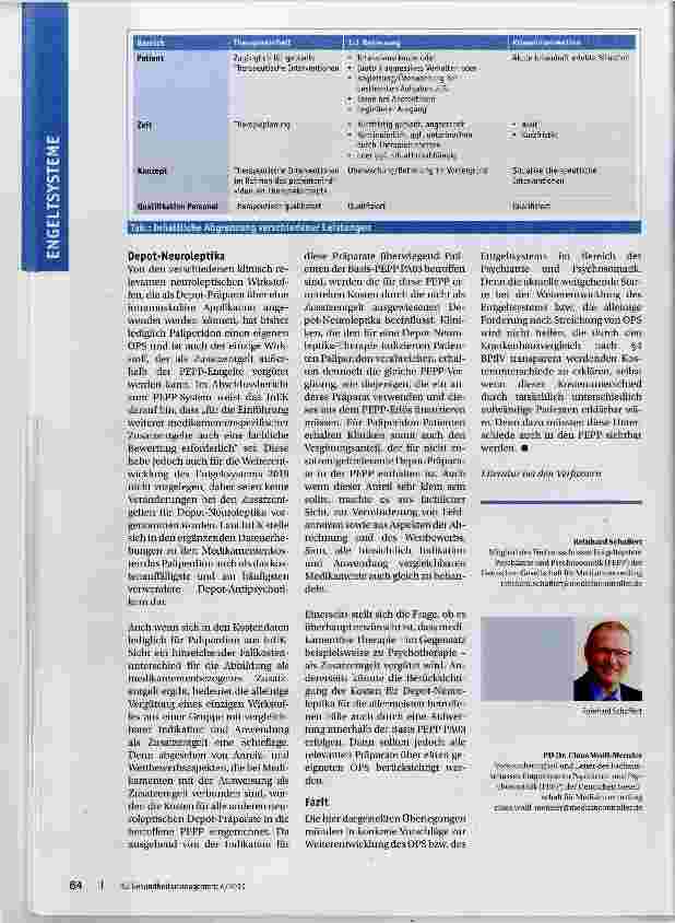 Vorschauseite 3: Entgeltsystem in der Psychiatrie