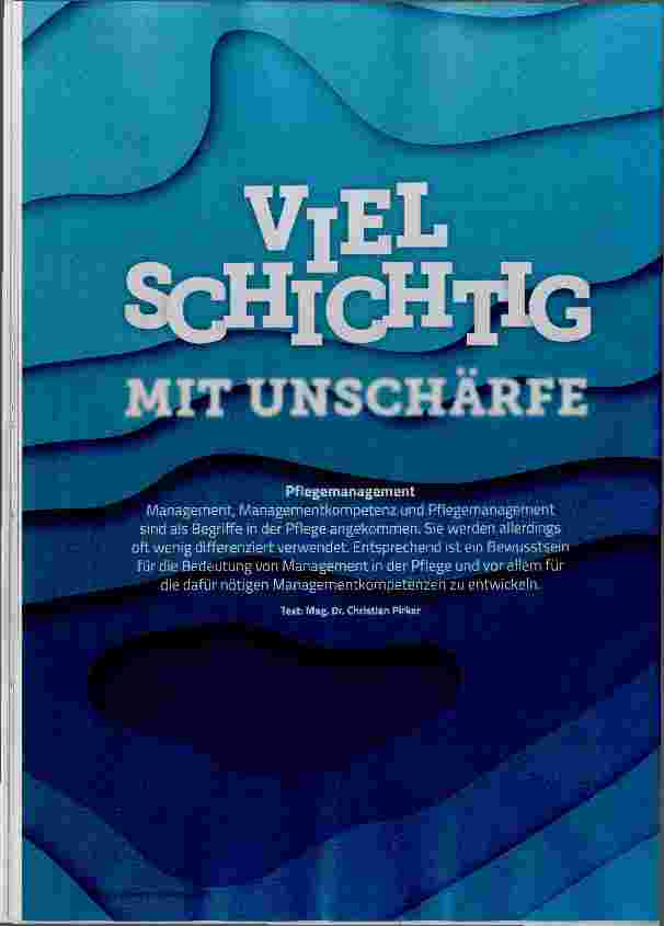Vorschauseite 1: viel schichtig mit Unschärfe