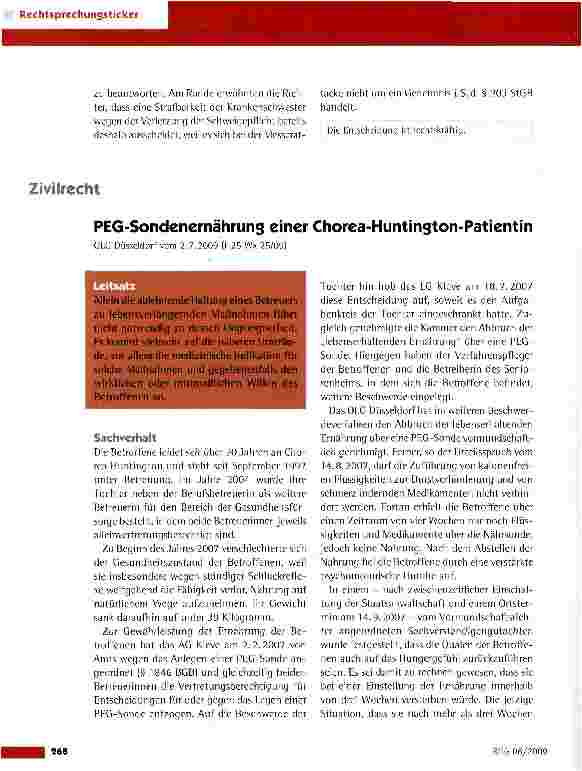 Vorschauseite 3: Zeugnisverweigerungsrecht einer Krankenschwester