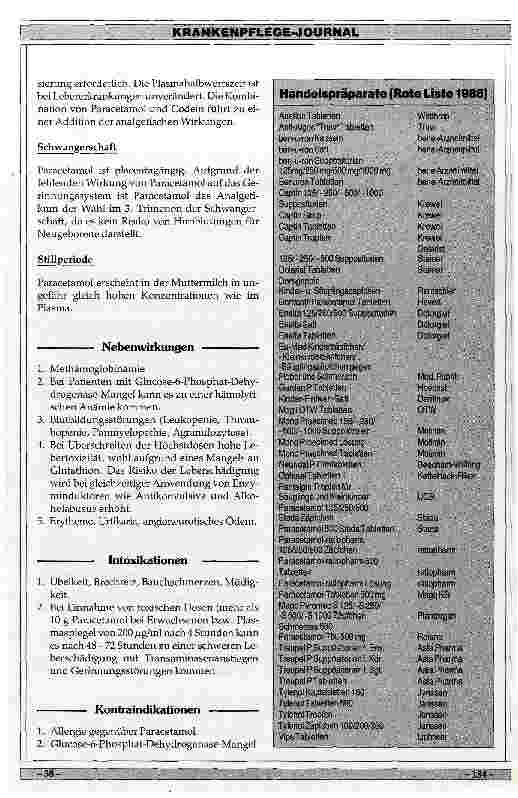 Vorschauseite 2: Paracetamol