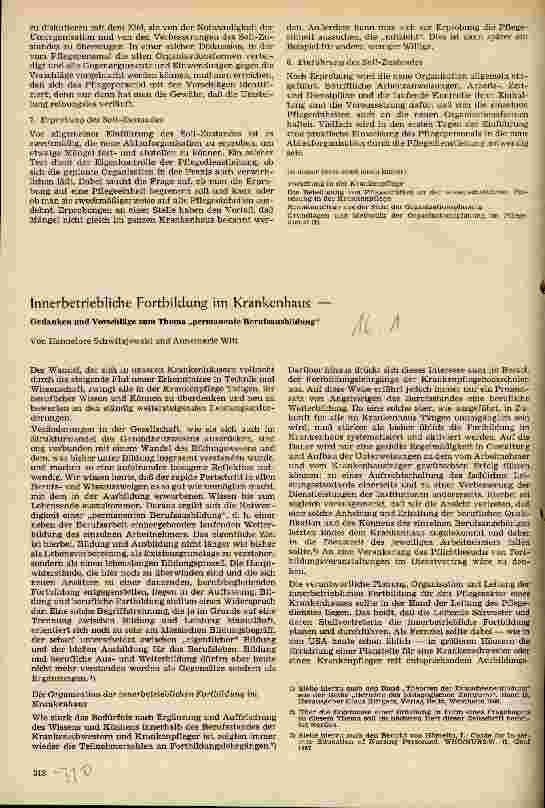 Vorschauseite 2: Grundlagen und Methodik der Organisationsplanung im Pflegedienst (II)