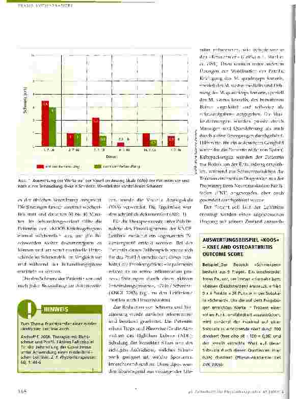 Vorschauseite 2: Welche Möglichkeiten hat ein Physiotherapeut Gonarthrose schmerzlindernd zu behandeln?