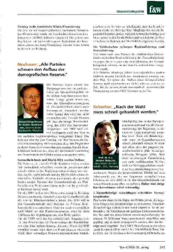 Vorschauseite 4: Deutschland vor der Wahl