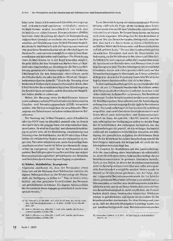 Vorschauseite 4: Der Personalrat und die Ausstattung mit Informationsund Kommunikationstechnik