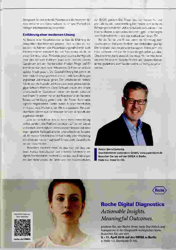 Vorschauseite 3: Patienten TV als smarten Einstieg ins Patient Engagement nutzen