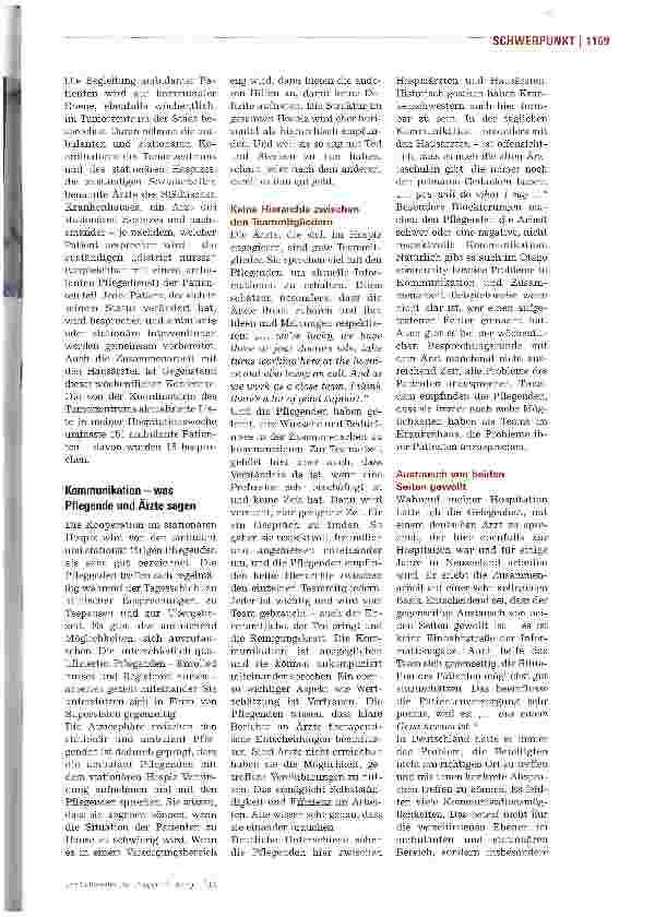 Vorschauseite 4: Teamarbeit auf Augenhöhe