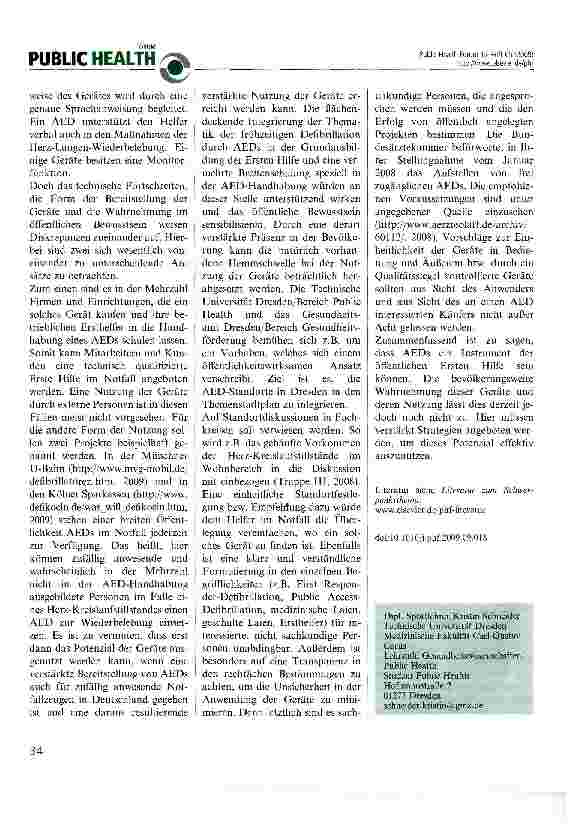 Vorschauseite 2: Automatisierte externe Defibrillatoren in der Ersten Hilfe