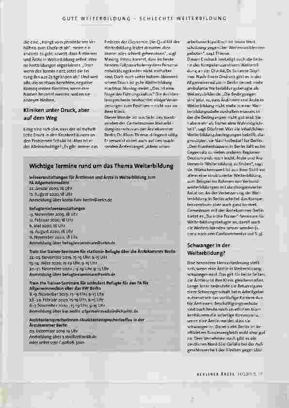Vorschauseite 4: Gute Weiterbildung - schlechte Weiterbildung