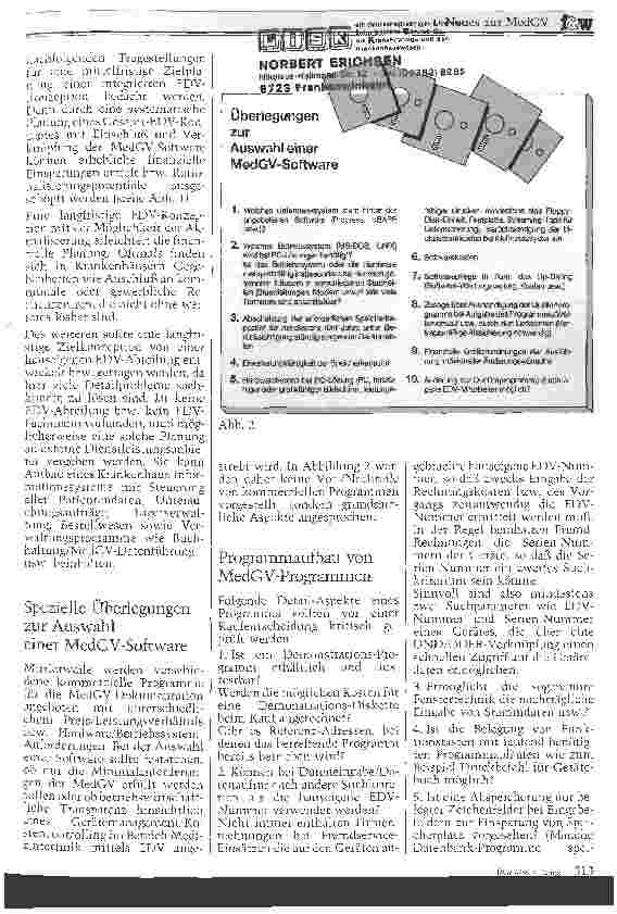Vorschauseite 2: Kriterien für eine wirtschaftliche Beschaffung einer Software für die Umsetzung der MedGV