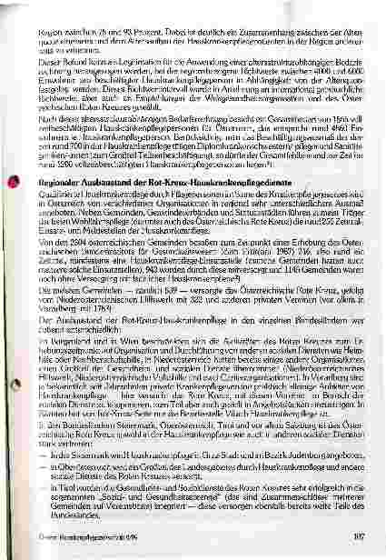 Vorschauseite 2: Hauskrankenpflege im Österreichischen Roten Kreuz