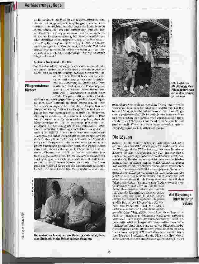 Vorschauseite 4: Verhinderungspflege gemäß § 39 SGB XI