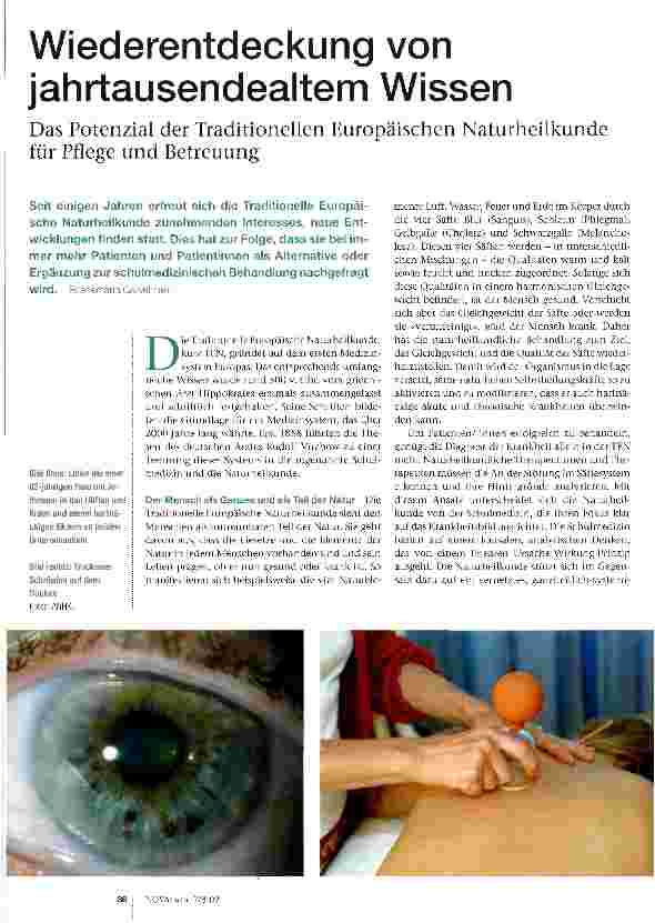 Vorschauseite 1: Wiederentdeckung von jahrtausendealtem Wissen