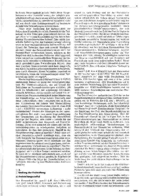Vorschauseite 2: Freistellung von Personalratsmitgliedern