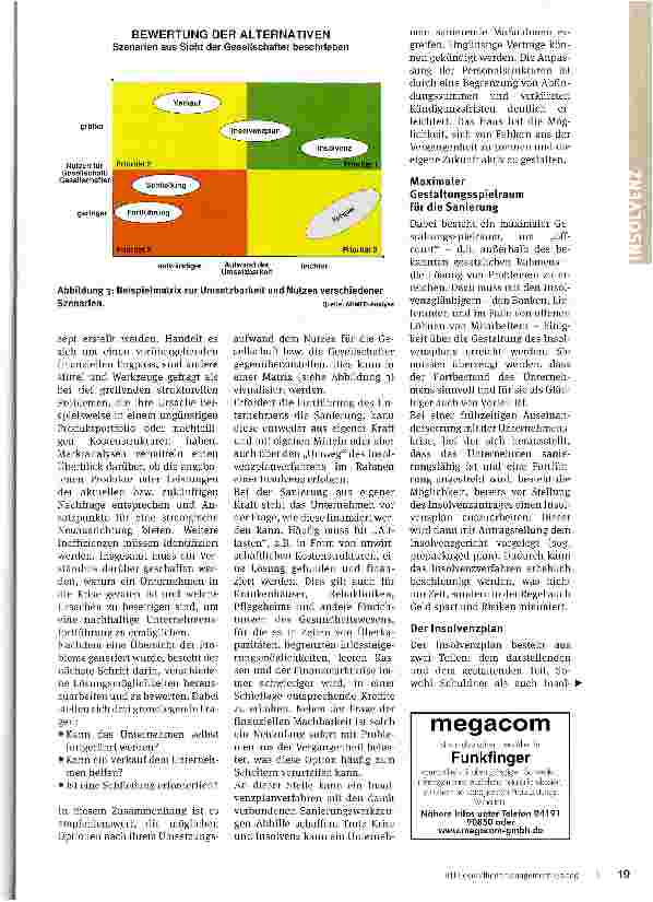 Vorschauseite 3: Die Krise als ChanceStrategische Neuausrichtung mit dem Insolvenzplanverfahren