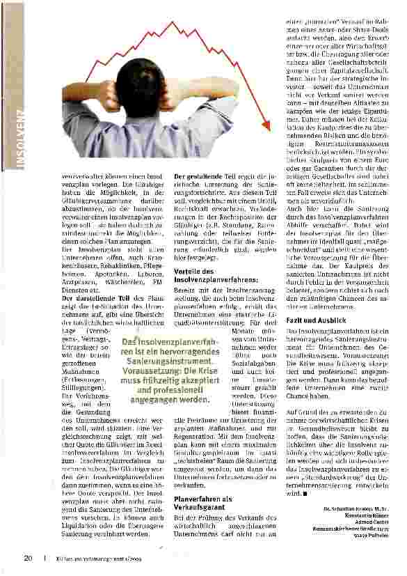 Vorschauseite 4: Die Krise als ChanceStrategische Neuausrichtung mit dem Insolvenzplanverfahren