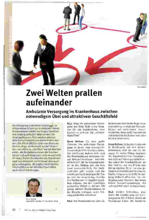Vorschauseite 1: Zwei Welten prallen aufeinander