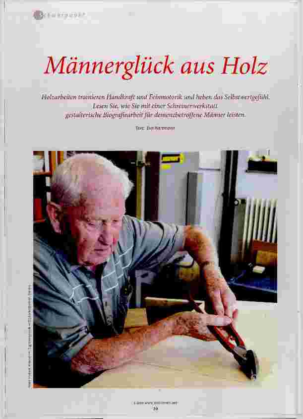 Vorschauseite 1: Männerglück aus Holz