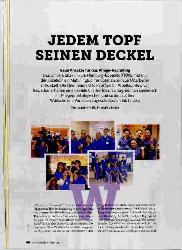 Vorschauseite 1: JEDEM TOPF SEINEN DECKEL