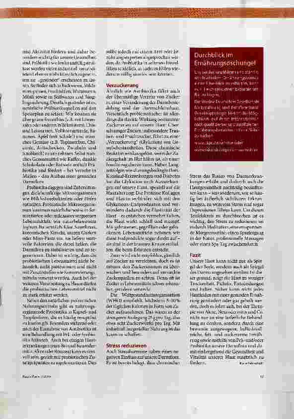 Vorschauseite 4: Gesunder Darm, gesunde Haut