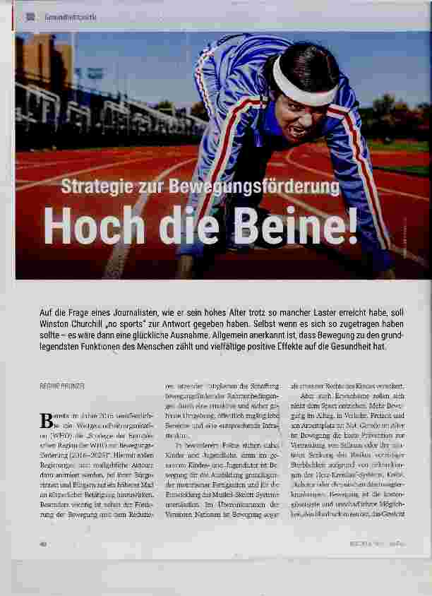 Vorschauseite 1: Hoch die Beine!